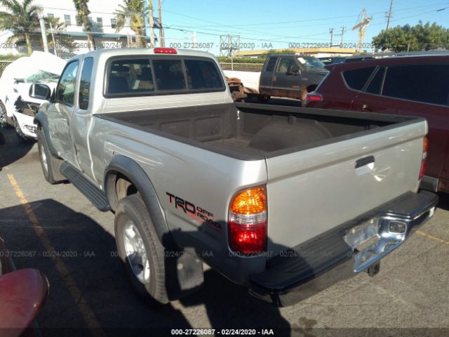 5TESN92N34Z423538 - 2004 TOYOTA TACOMA XTRACAB PRERUNNER Silver photo 3