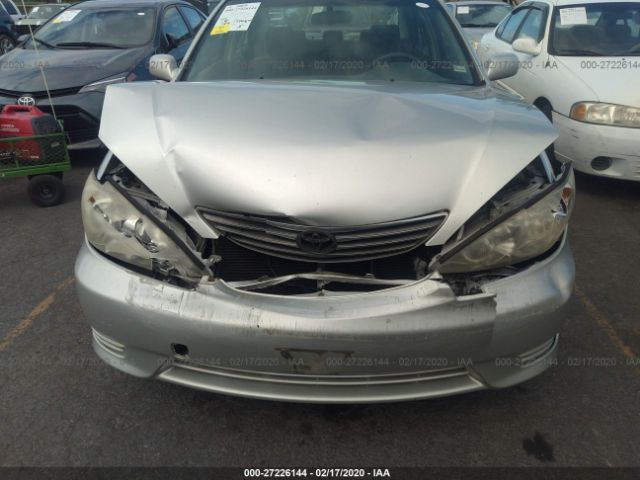 JTDBF32KX50158487 - 2005 TOYOTA CAMRY LE/XLE/SE Silver photo 6