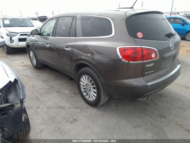 5GAER237X8J296409 - 2008 BUICK ENCLAVE CXL Brown photo 3