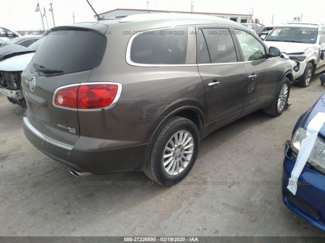 5GAER237X8J296409 - 2008 BUICK ENCLAVE CXL Brown photo 4