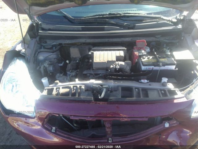 ML32F3FJ6JHF02268 - 2018 MITSUBISHI MIRAGE G4 ES Burdeos foto 10