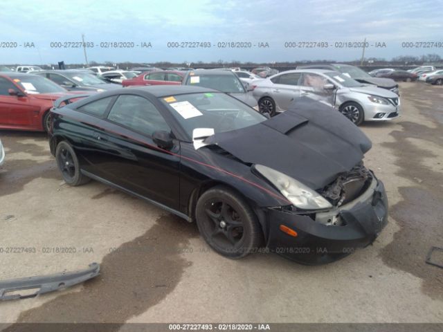 JTDDY32T720060590 - 2002 TOYOTA CELICA GT-S Black photo 1