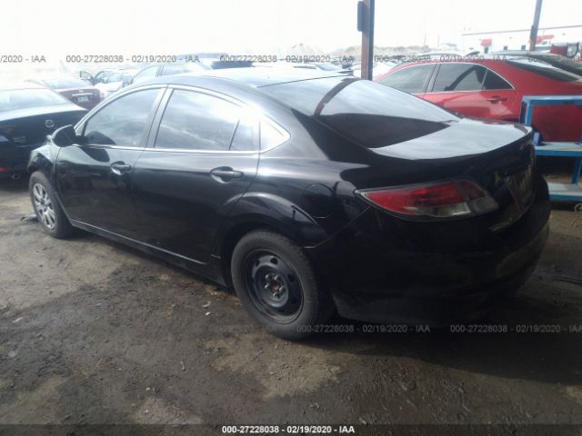 1YVHZ8BHXB5M16423 - 2011 MAZDA 6 I Black photo 3