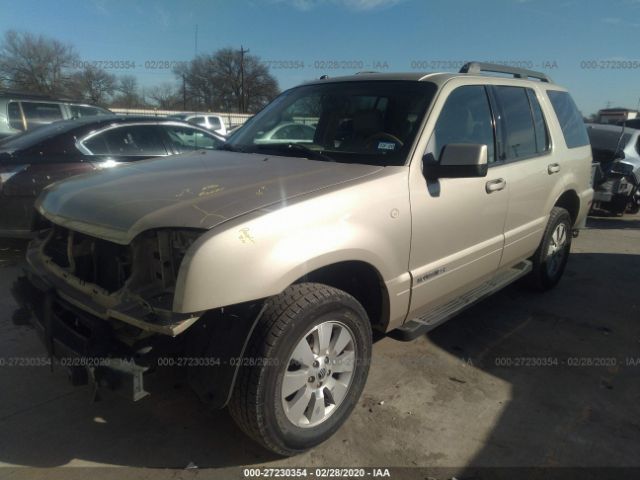 4M2EU37E87UJ03127 - 2007 MERCURY MOUNTAINEER LUXURY Gold photo 2