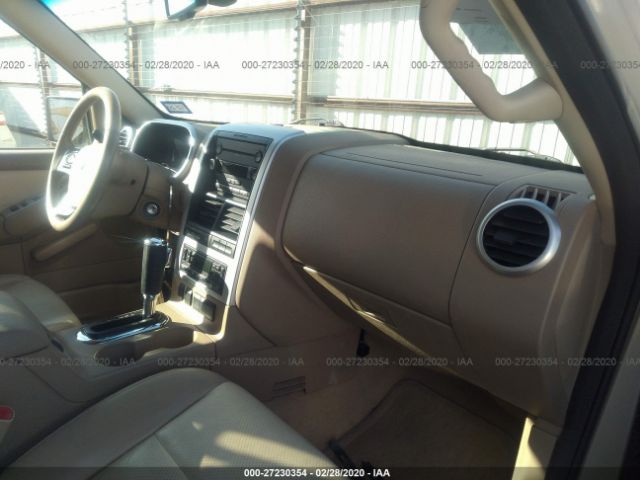 4M2EU37E87UJ03127 - 2007 MERCURY MOUNTAINEER LUXURY Gold photo 5