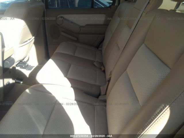 4M2EU37E87UJ03127 - 2007 MERCURY MOUNTAINEER LUXURY Gold photo 8