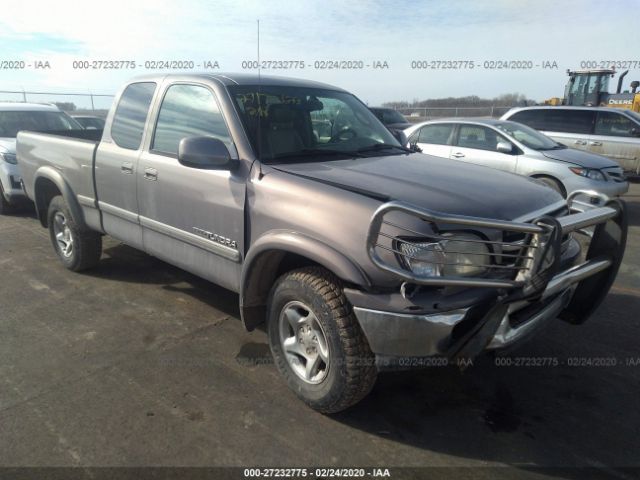 5TBBT4818YS092643 - 2000 TOYOTA TUNDRA ACCESS CAB LIMITED Tan photo 1