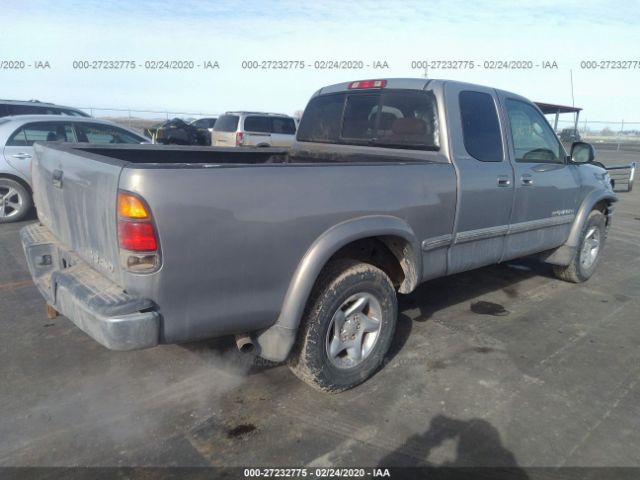 5TBBT4818YS092643 - 2000 TOYOTA TUNDRA ACCESS CAB LIMITED Tan photo 4