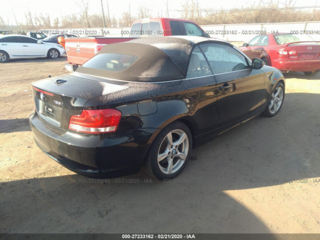 WBAUL7C58DVU09801 - 2013 BMW 128 I Black photo 4