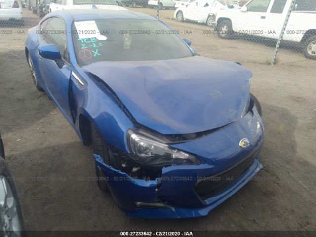 JF1ZCAB13G9603286 - 2016 SUBARU BRZ 2.0 PREMIUM Blue photo 1