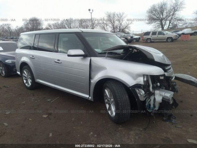 2FMHK6D81KBA20657 - 2019 FORD FLEX LIMITED Silver photo 1