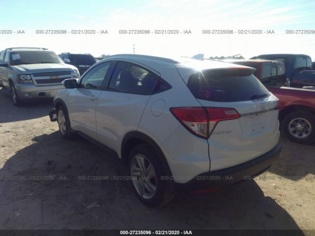 3CZRU5H56KM714766 - 2019 HONDA HR-V EX White photo 3