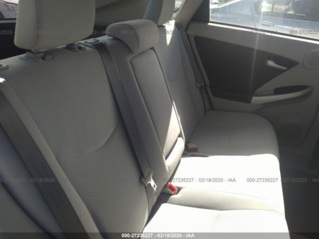 JTDKN3DUXB0325573 - 2011 TOYOTA PRIUS  Silver photo 5