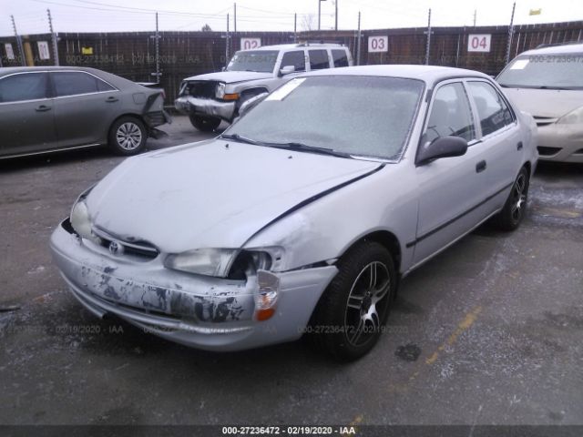 1NXBR12E6XZ285539 - 1999 TOYOTA COROLLA VE/CE/LE 银色 照片 2