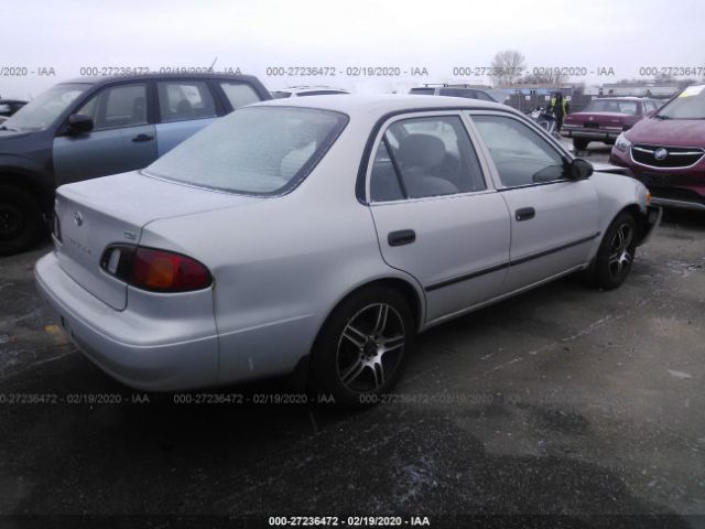 1NXBR12E6XZ285539 - 1999 TOYOTA COROLLA VE/CE/LE 银色 照片 4