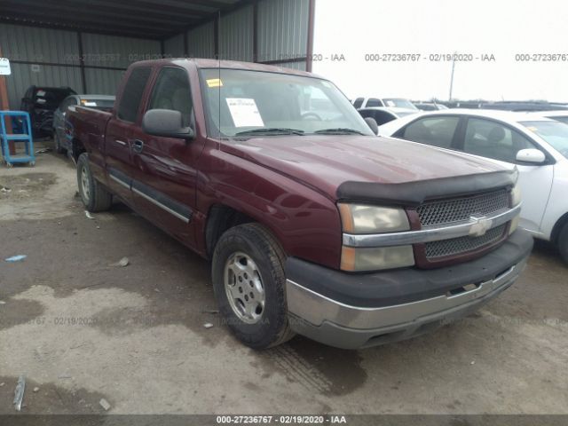 2GCEC19T331348531 - 2003 CHEVROLET SILVERADO C1500 Maroon photo 1