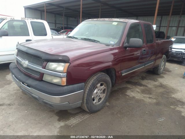 2GCEC19T331348531 - 2003 CHEVROLET SILVERADO C1500 Maroon photo 2