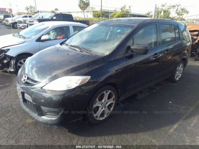 JM1CR2W34A0383698 - 2010 MAZDA 5  Black photo 2