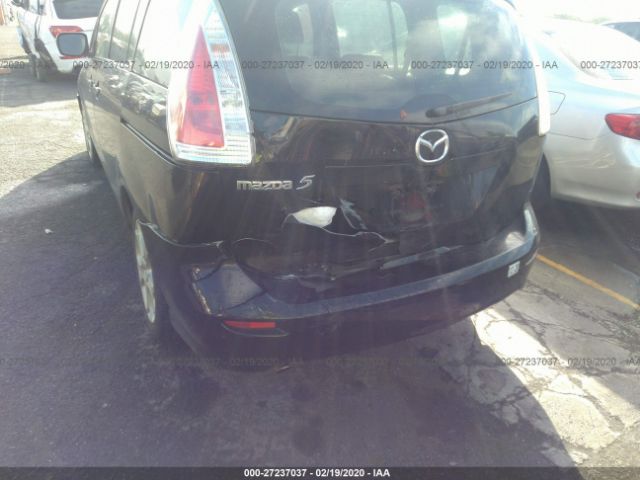 JM1CR2W34A0383698 - 2010 MAZDA 5  Black photo 6