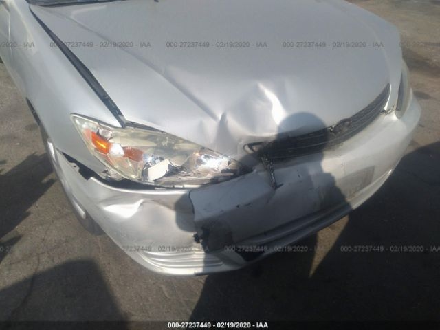 4T1BE32K12U070172 - 2002 TOYOTA CAMRY LE/XLE/SE Silver photo 6