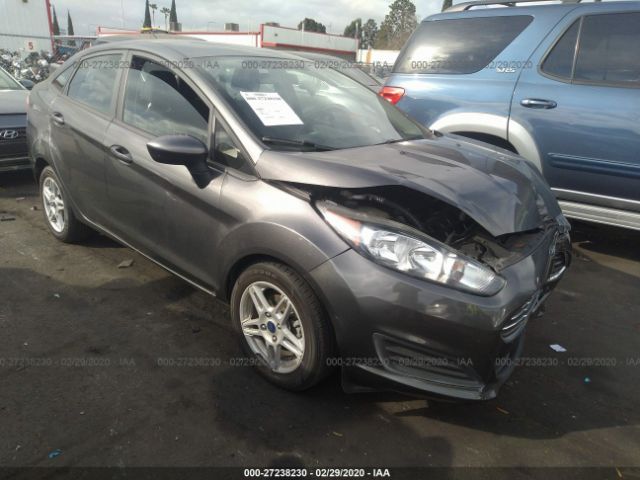 3FADP4BJ1HM113397 - 2017 FORD FIESTA SE Gray photo 1