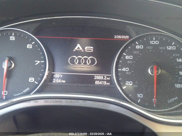 WAUGGAFC1DN066922 - 2013 AUDI A6 PREMIUM PLUS White photo 7