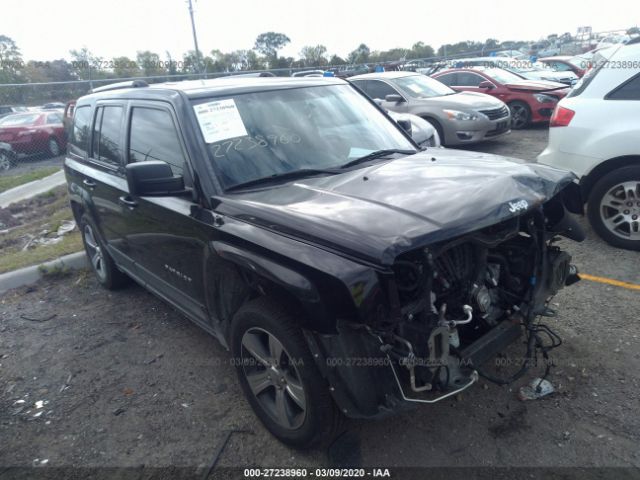 1C4NJPFA7GD502616 - 2016 JEEP PATRIOT LATITUDE Black photo 1