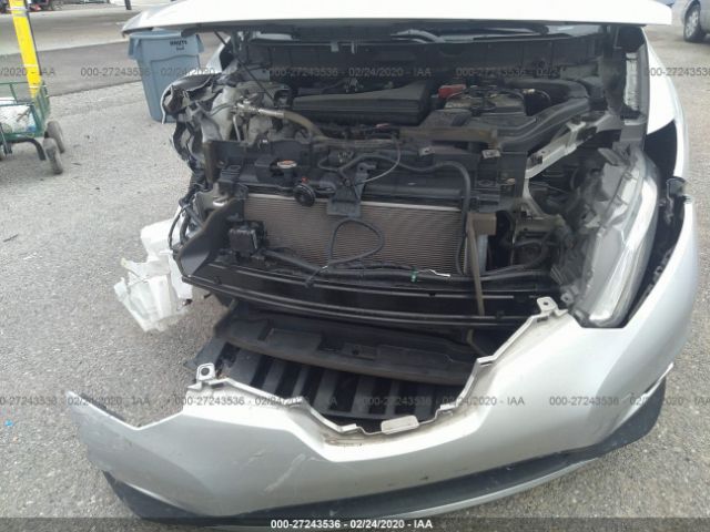 5N1AT2MT6GC895817 - 2016 NISSAN ROGUE S/SL/SV Silver photo 6