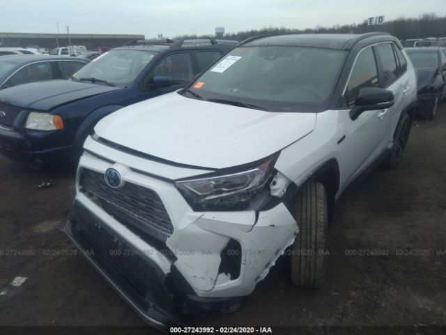 JTMEWRFV3LJ029647 - 2020 TOYOTA RAV4 XSE White photo 6