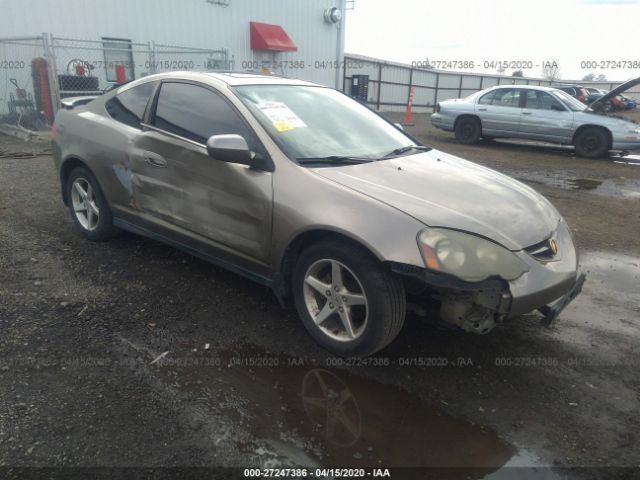 JH4DC54842C021228 - 2002 ACURA RSX  Gray photo 1