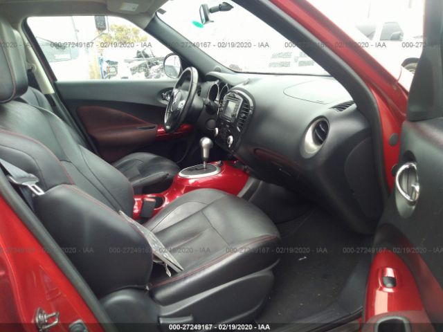 JN8AF5MV2BT025347 - 2011 NISSAN JUKE S/SV/SL Red photo 5