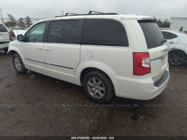 2C4RC1CG7CR156334 - 2012 CHRYSLER TOWN & COUNTRY TOURING L White photo 2