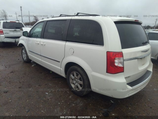 2C4RC1CG7CR156334 - 2012 CHRYSLER TOWN & COUNTRY TOURING L White photo 3