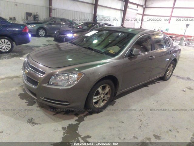 1G1ZC5E0XAF185802 - 2010 CHEVROLET MALIBU 1LT Tan photo 2