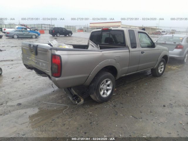 1N6DD26T43C458823 - 2003 NISSAN FRONTIER KING CAB XE Tan photo 4