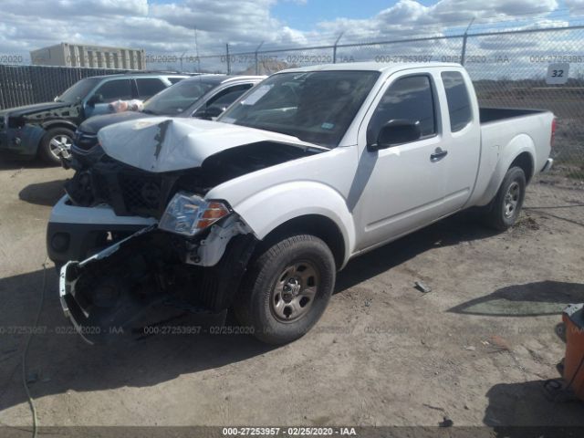 1N6BD0CT9KN706616 - 2019 NISSAN FRONTIER S/SV White photo 2