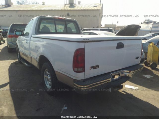 1FTZF1762WKB80794 - 1998 FORD F150  White photo 3