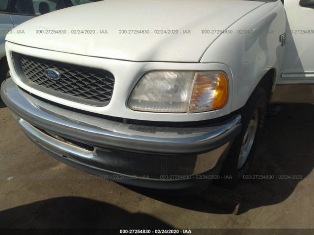 1FTZF1762WKB80794 - 1998 FORD F150  White photo 6