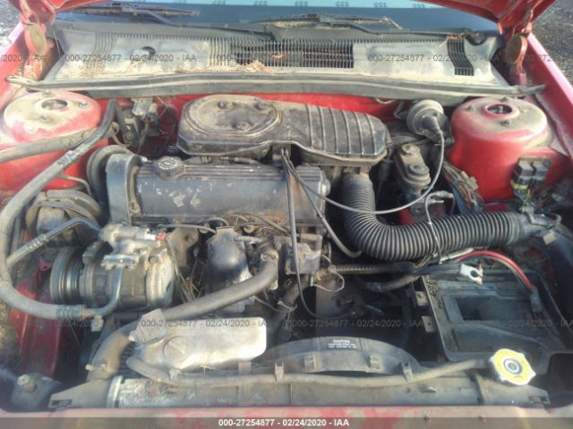 3B3AA46K3RT222034 - 1994 DODGE SPIRIT  Red photo 10