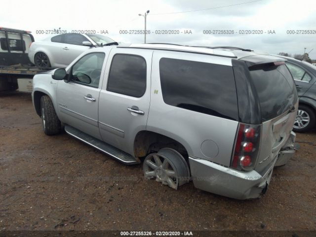 1GKUKGEJXAR232502 - 2010 GMC YUKON DENALI HYBRID Silver photo 3