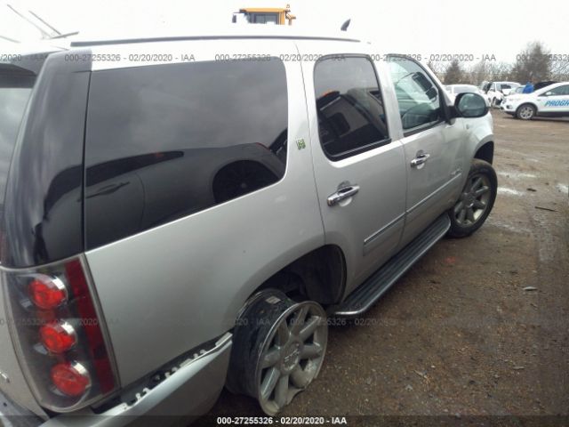 1GKUKGEJXAR232502 - 2010 GMC YUKON DENALI HYBRID Silver photo 4