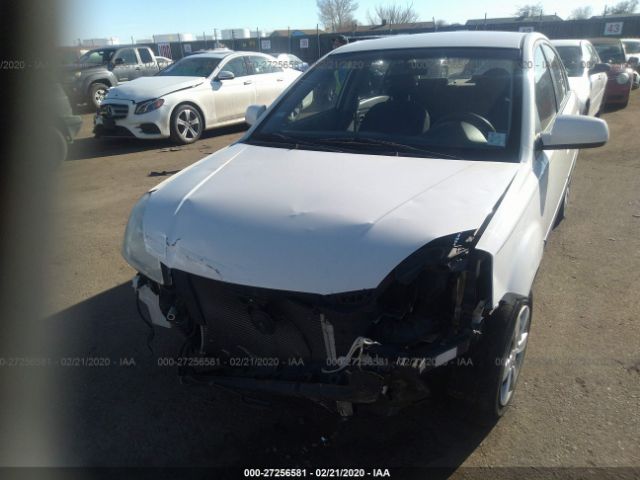 KNADE123086361220 - 2008 KIA RIO LX/SX White photo 6