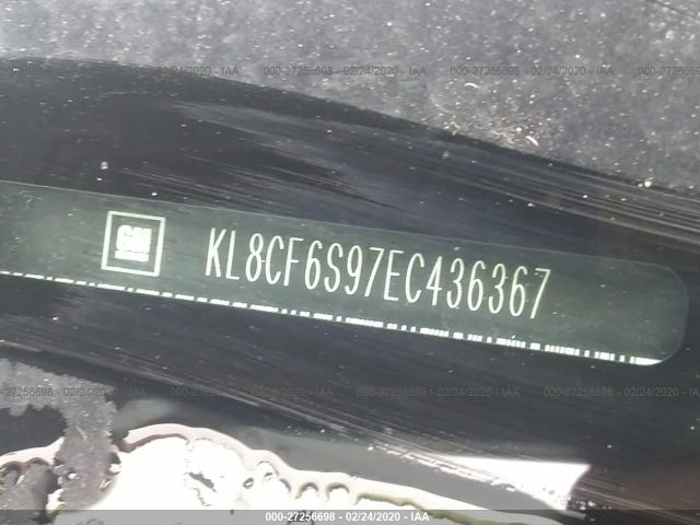 KL8CF6S97EC436367 - 2014 CHEVROLET SPARK 2LT Black photo 9