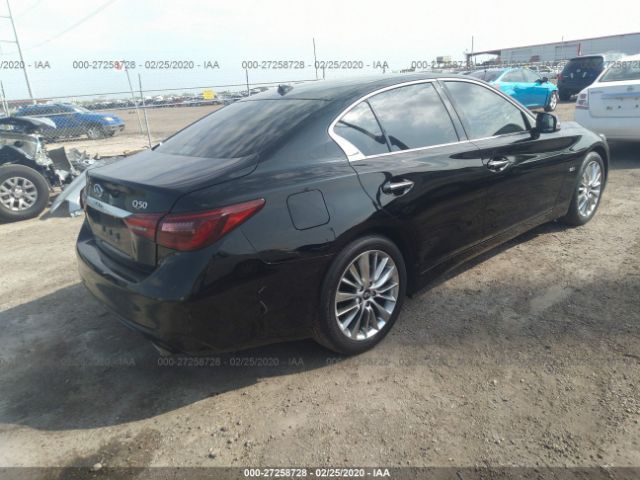 JN1EV7AP5KM511696 - 2019 INFINITI Q50 LUXE/SPORT/SIGNATURE EDIT Black photo 4