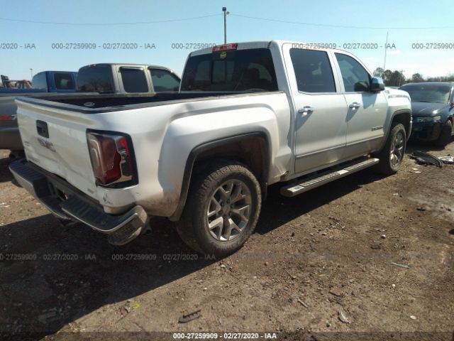 3GTU2NEC4JG264086 - 2018 GMC SIERRA K1500 SLT White photo 4