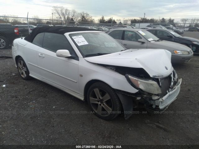 YS3FA7CY4A1615950 - 2010 SAAB 9-3 2.0T White photo 1