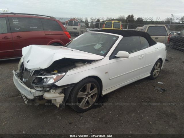 YS3FA7CY4A1615950 - 2010 SAAB 9-3 2.0T White photo 2