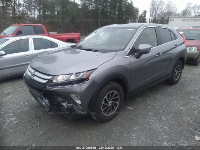 JA4AS3AA7LZ012907 - 2020 MITSUBISHI ECLIPSE CROSS ES Gray photo 2