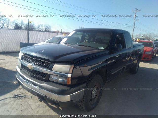 1GCEK19T33E349115 - 2003 CHEVROLET SILVERADO K1500 Black photo 2