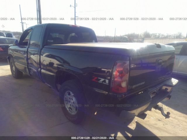 1GCEK19T33E349115 - 2003 CHEVROLET SILVERADO K1500 Black photo 3